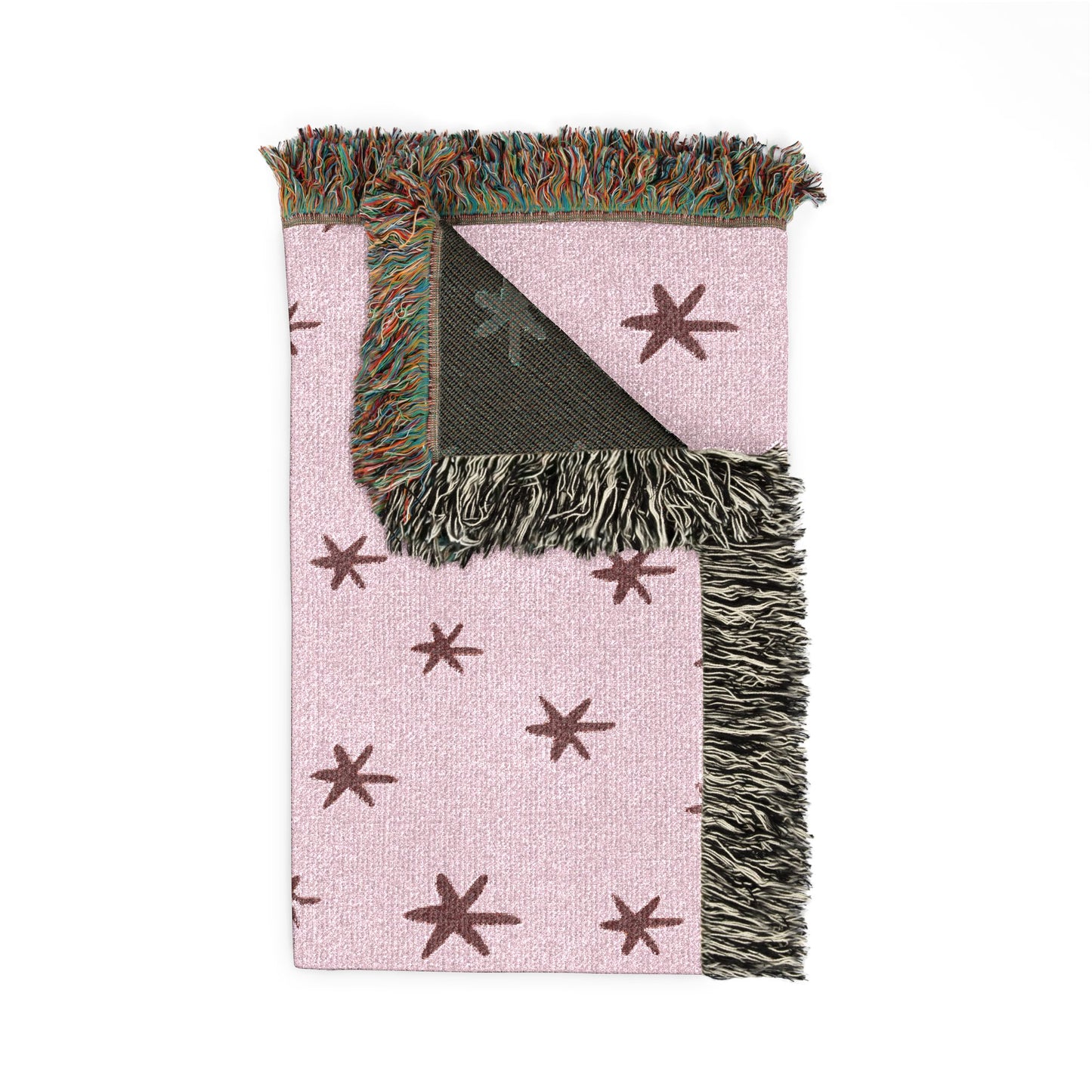 Star full of skies Nursery blanket whimsical room decor for baby gift idea Woven Throw Blanket