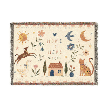 Baby Blanket Throw Gender Neutral Nursery Decor