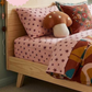 Sky full of stars Twin Flat Sheet Cozy whimsical Bedding for Kids & Teens