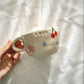 Custom Handmade Floral Cherry Mug
